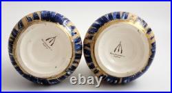 A Paire De Ancien Art Nouveau Porcelaine Vases, Décoré Par Ernst Wahliss, Austr