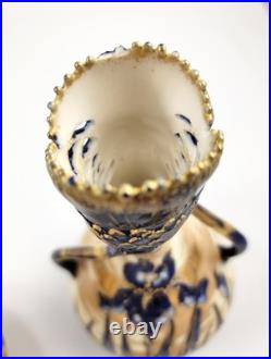 A Paire De Ancien Art Nouveau Porcelaine Vases, Décoré Par Ernst Wahliss, Austr
