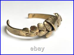 ANCIEN Bracelet Jonc Vermeil Art nouveau ANTIQUE Sterling Silver bracelet