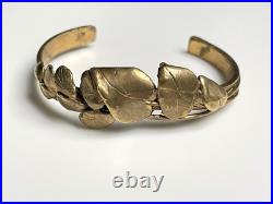ANCIEN Bracelet Jonc Vermeil Art nouveau ANTIQUE Sterling Silver bracelet