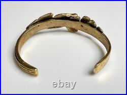 ANCIEN Bracelet Jonc Vermeil Art nouveau ANTIQUE Sterling Silver bracelet