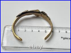 ANCIEN Bracelet Jonc Vermeil Art nouveau ANTIQUE Sterling Silver bracelet