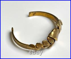 ANCIEN Bracelet Jonc Vermeil Art nouveau ANTIQUE Sterling Silver bracelet