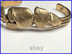 ANCIEN Bracelet Jonc Vermeil Art nouveau ANTIQUE Sterling Silver bracelet