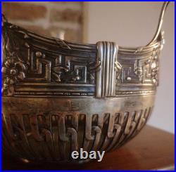 ANCIEN PANIER-ARGENT 800- WTB (WILHELM BINDER) ART NOUVEAU-ALLEMAGNE-XIX Sec