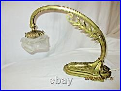 ANCIENNE LAMPE SIGNEE CHARLES RANC BRONZE Arts Decoratifs-Art Nouveau Signée