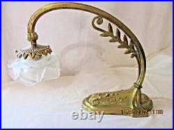 ANCIENNE LAMPE SIGNEE CHARLES RANC BRONZE Arts Decoratifs-Art Nouveau Signée