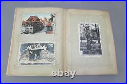 Ancien Album De Cartes Postales Art Nouveau Allemagne + Californie 1.93Z Ancien Album De Cartes Postales Art Nouveau Allemagne + Californie 1.93Z