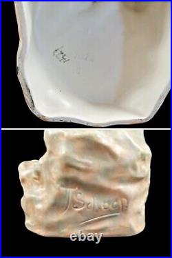 Ancien Art Nouveau Bernard Bloch Schoop Porcelaine Paire Figurine Fermier Paysan Ancien Art Nouveau Bernard Bloch Schoop Porcelaine Paire Figurine Fermier Paysan