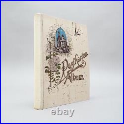 Ancien Art Nouveau Cartes Postales Album Allemagne + Californie
