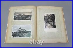 Ancien Art Nouveau Cartes Postales Album Allemagne + Californie 1.93Z