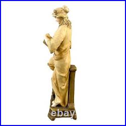 Ancien Art Nouveau Ernst Wahliss Turn Wein Porcelaine Figurine Femme Geography Ancien Art Nouveau Ernst Wahliss Turn Wein Porcelaine Figurine Femme Geography