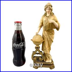 Ancien Art Nouveau Ernst Wahliss Turn Wein Porcelaine Figurine Femme Geography Ancien Art Nouveau Ernst Wahliss Turn Wein Porcelaine Figurine Femme Geography