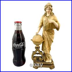 Ancien Art Nouveau Ernst Wahliss Turn Wein Porcelaine Figurine Femme Geography Ancien Art Nouveau Ernst Wahliss Turn Wein Porcelaine Figurine Femme Geography