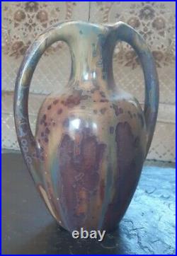 Ancien Vase ART NOUVEAU Signe PIERREFONDS