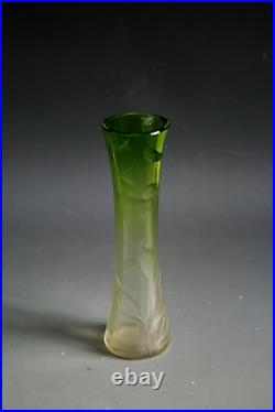 Ancien Vase Art Nouveau Moser Glass