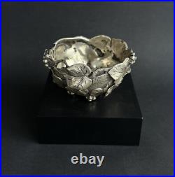 Ancien bol vigne argent massif sterling silver Italy ATTILIO DE LUCA art nouveau Ancien bol vigne argent massif sterling silver Italy ATTILIO DE LUCA art nouveau
