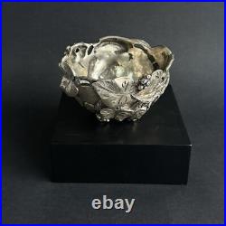 Ancien bol vigne argent massif sterling silver Italy ATTILIO DE LUCA art nouveau Ancien bol vigne argent massif sterling silver Italy ATTILIO DE LUCA art nouveau