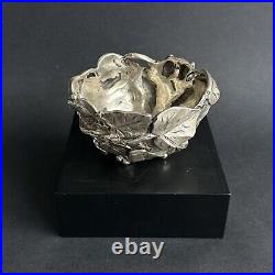 Ancien bol vigne argent massif sterling silver Italy ATTILIO DE LUCA art nouveau Ancien bol vigne argent massif sterling silver Italy ATTILIO DE LUCA art nouveau
