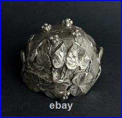 Ancien bol vigne argent massif sterling silver Italy ATTILIO DE LUCA art nouveau Ancien bol vigne argent massif sterling silver Italy ATTILIO DE LUCA art nouveau