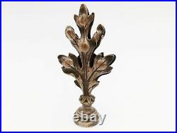 Ancien cachet tampon en bronze Vierge par LUCIEN COUDRAY (1864-1932)