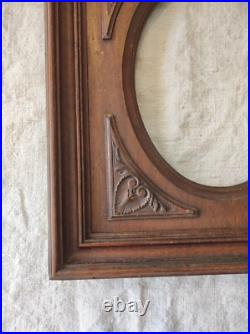Ancien cadre art nouveau feuillure 24 cm x 19 frame photo gravure peinture
