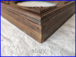 Ancien cadre art nouveau feuillure 24 cm x 19 frame photo gravure peinture