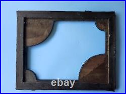 Ancien cadre bois art nouveau ovale feuillure 41 cm x 32 cm frame peinture photo