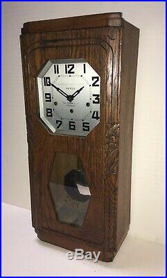 Ancien carillon ODO 36 8 gongs x 8 tiges westminster horloge pendule