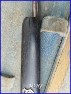 Ancien coffret nécessaire toilette chaussures DUPONT art nouveau chardon peint