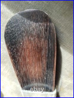 Ancien coffret nécessaire toilette chaussures DUPONT art nouveau chardon peint