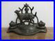 Ancien-encrier-double-Art-Nouveau-signe-Nicolas-Vidal-animalier-mouton-01-ck
