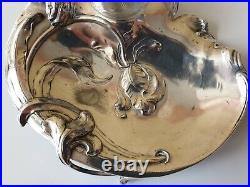 Ancien encrier métal inkwell inkstand tintenfass WMF art nouveau jugendstil