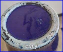 Ancien grand vase signé Gustave Hash Hache porcelaine ART NOUVEAU Tours 1900