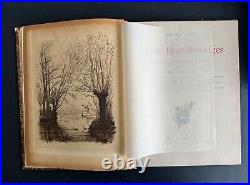 Ancien livre Chés Hortillonages 1900 Edouard David Art Nouveau floral Amiens Ancien livre Chés Hortillonages 1900 Edouard David Art Nouveau floral Amiens