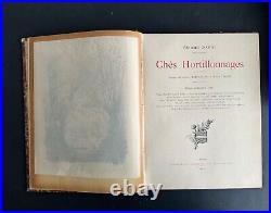 Ancien livre Chés Hortillonages 1900 Edouard David Art Nouveau floral Amiens Ancien livre Chés Hortillonages 1900 Edouard David Art Nouveau floral Amiens