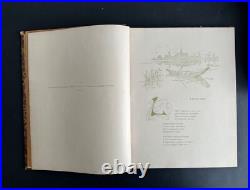 Ancien livre Chés Hortillonages 1900 Edouard David Art Nouveau floral Amiens Ancien livre Chés Hortillonages 1900 Edouard David Art Nouveau floral Amiens