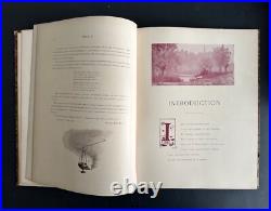 Ancien livre Chés Hortillonages 1900 Edouard David Art Nouveau floral Amiens Ancien livre Chés Hortillonages 1900 Edouard David Art Nouveau floral Amiens