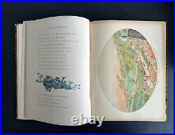 Ancien livre Chés Hortillonages 1900 Edouard David Art Nouveau floral Amiens Ancien livre Chés Hortillonages 1900 Edouard David Art Nouveau floral Amiens