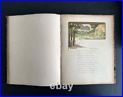 Ancien livre Chés Hortillonages 1900 Edouard David Art Nouveau floral Amiens Ancien livre Chés Hortillonages 1900 Edouard David Art Nouveau floral Amiens