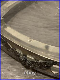 Ancien panier centre de table au belier Art Nouveau 1900