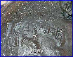 Ancien pichet en étainla poire/J. Garnier/pichet art nouveau/old pewter pitcher