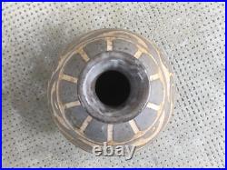 Ancien pied de lampe terre cuite savoie art nouveau deco