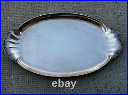Ancien plateau CHRISTOFLE art nouveau Métal argenté silverplate tray