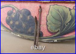 Ancien porte courrier BYRRH carton Bacchus art nouveau quinquina raisin pub Ancien porte courrier BYRRH carton Bacchus art nouveau quinquina raisin pub