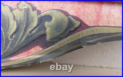 Ancien porte courrier BYRRH carton Bacchus art nouveau quinquina raisin pub Ancien porte courrier BYRRH carton Bacchus art nouveau quinquina raisin pub