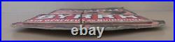 Ancien porte courrier BYRRH carton Bacchus art nouveau quinquina raisin pub