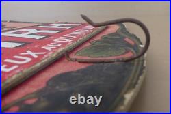 Ancien porte courrier BYRRH carton Bacchus art nouveau quinquina raisin pub Ancien porte courrier BYRRH carton Bacchus art nouveau quinquina raisin pub