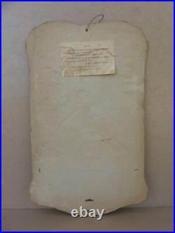 Ancien porte courrier BYRRH carton Bacchus art nouveau quinquina raisin pub Ancien porte courrier BYRRH carton Bacchus art nouveau quinquina raisin pub