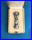 Ancien-sceau-ART-NOUVEAU-metal-argente-avec-ecrin-Cachet-de-cire-Tampon-Bureau-01-hs